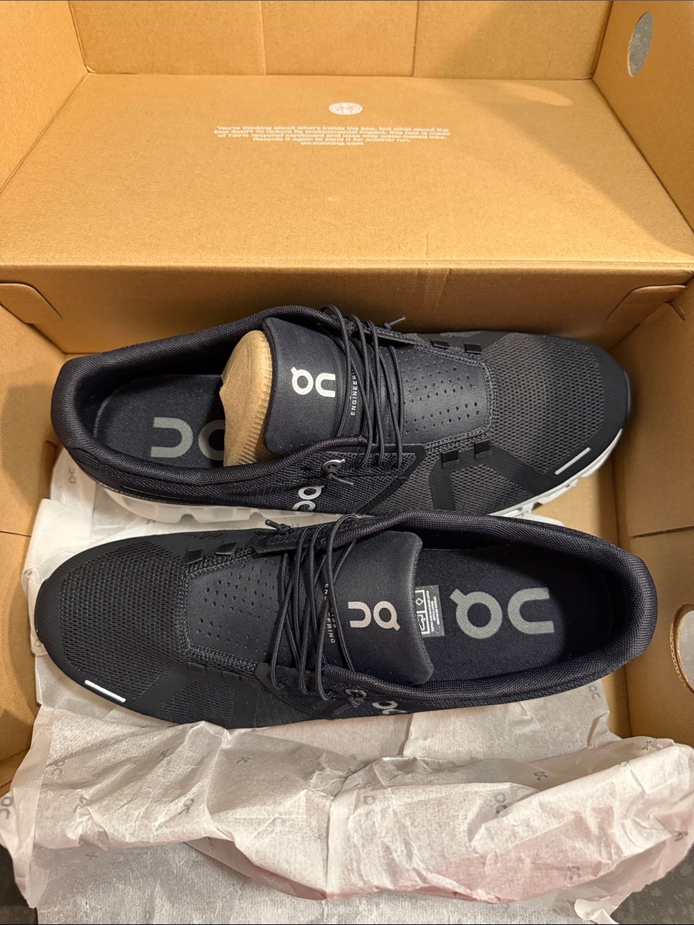 ON Cloud 5 Black/White 11 Men’s - Picture 5 of 5